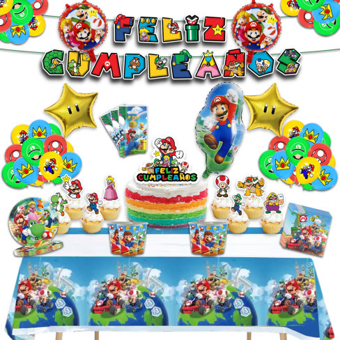 Cumpleaños Mario Bross