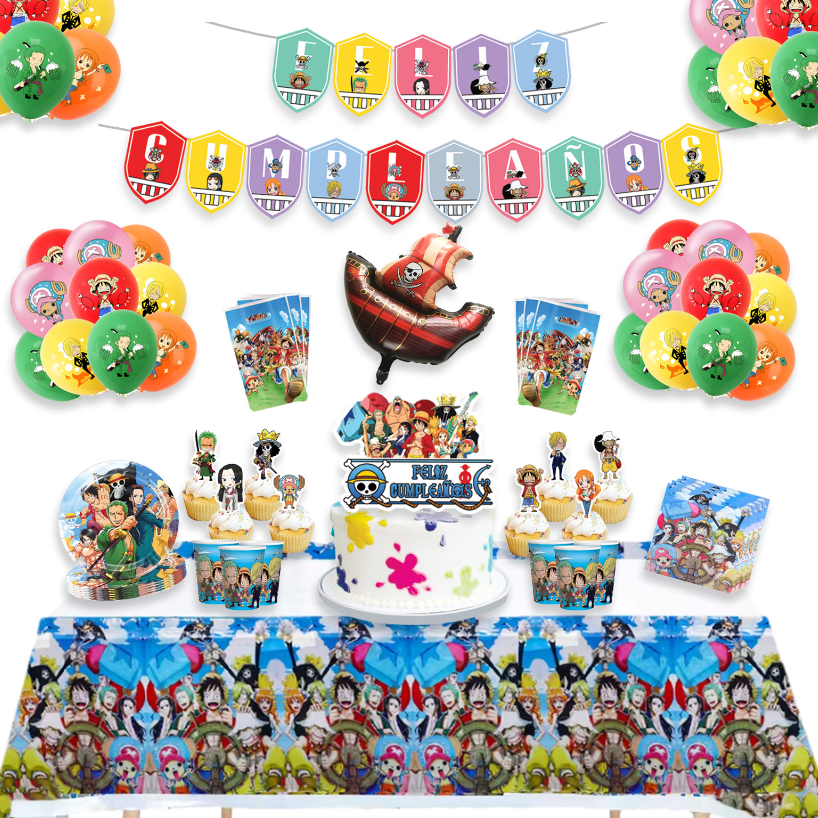 Cumpleaños One Piece