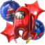Set Globos Metalizados Amongus - foto 1