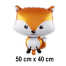 Set Globos Metalizados Animales del Bosque - foto 4
