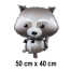 Set Globos Metalizados Animales del Bosque - foto 5