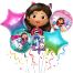 Set Globos Metalizados Casa Muñecas Gabby - foto 1