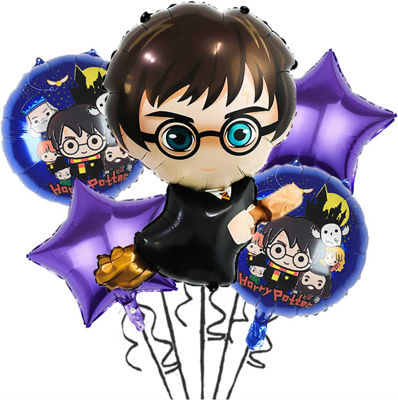 Set Globos Metalizados Harry Potter
