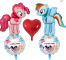 Set Globos Metalizados Little Pony - foto 1