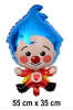 Set Globos Metalizados Payaso Plim Plim - foto 2