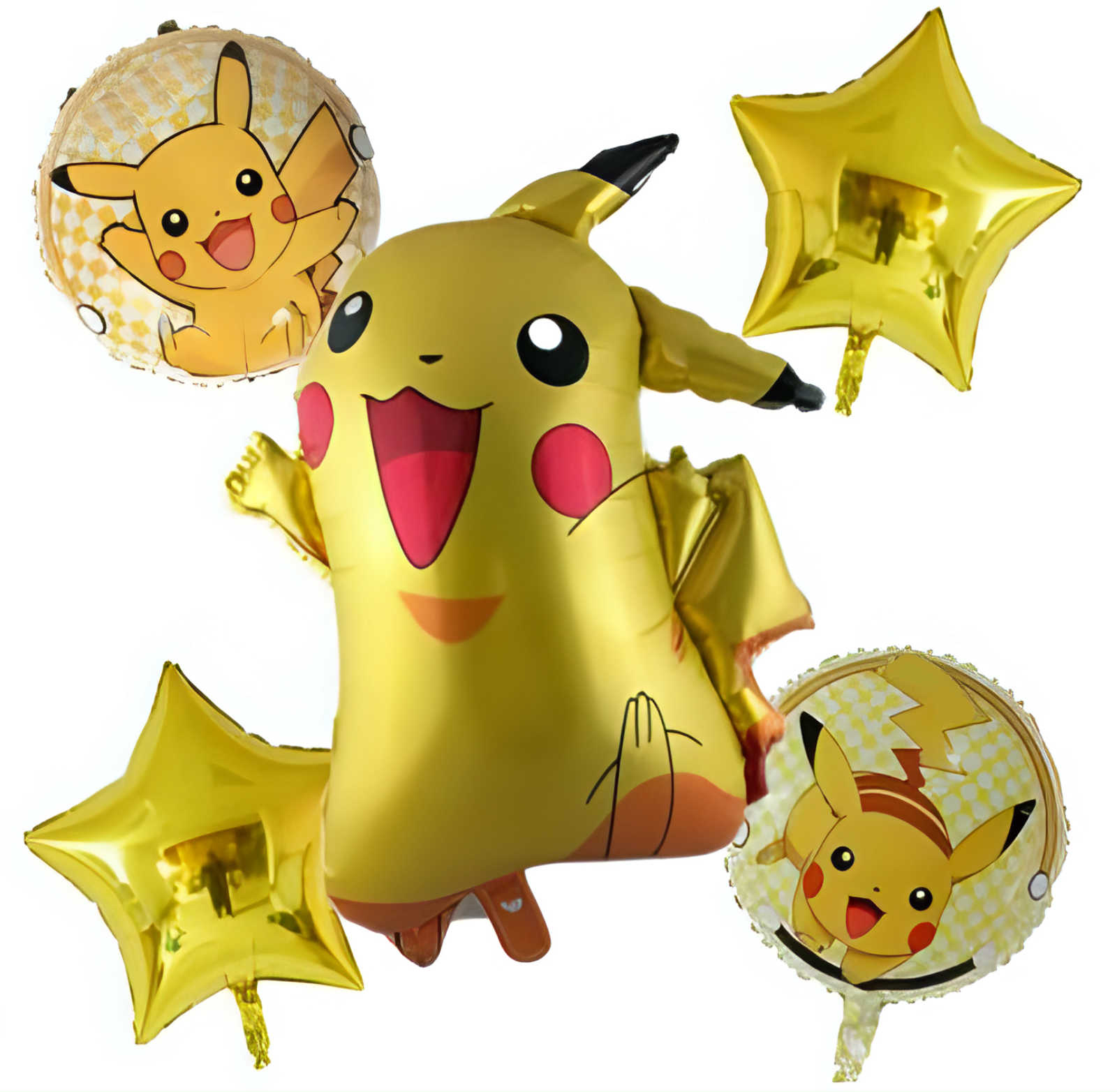 Set Globos Metalizados Pokemon