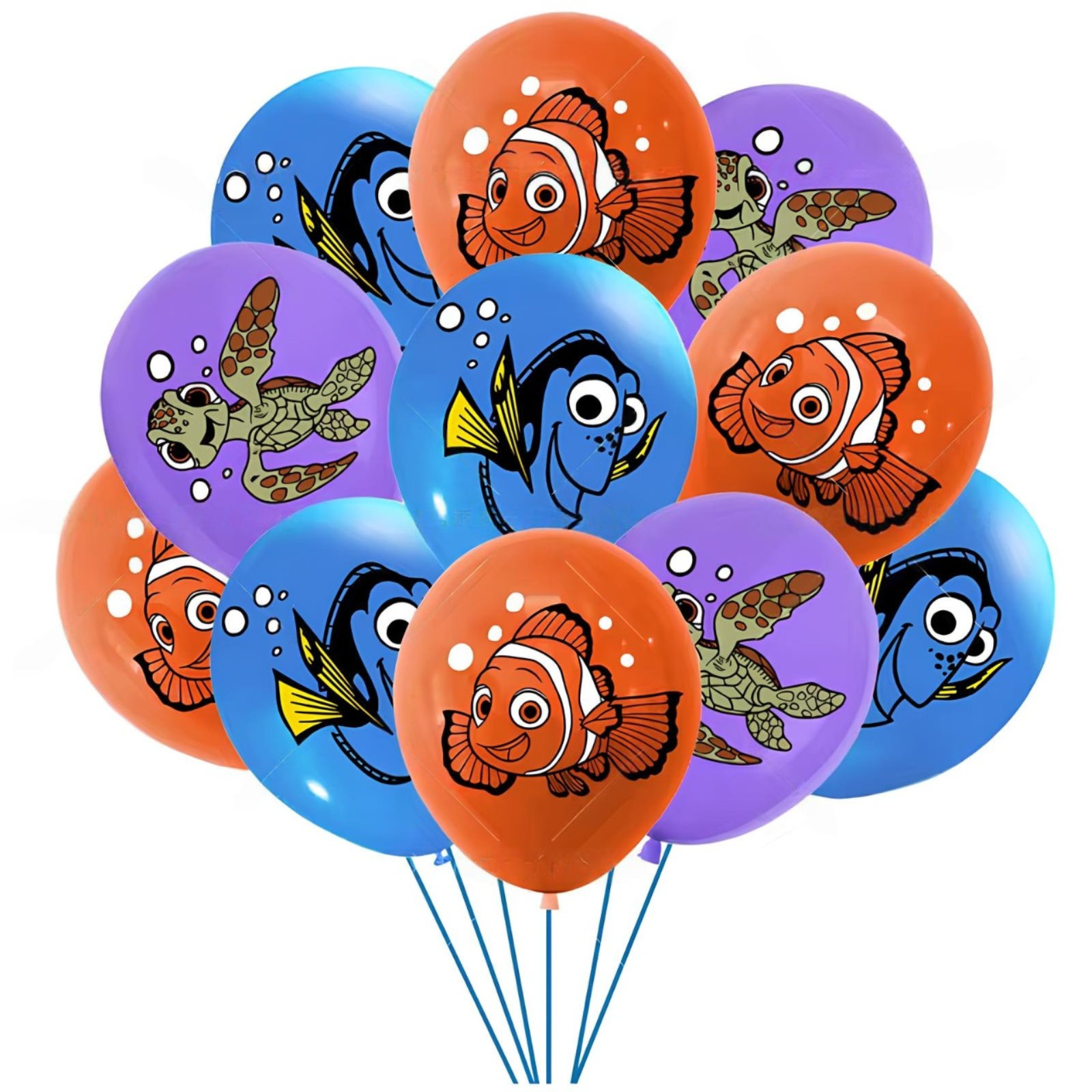 Set 18 Globos Buscando a Nemo