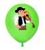 Set 18 Globos La Granja de Zenon - foto 3