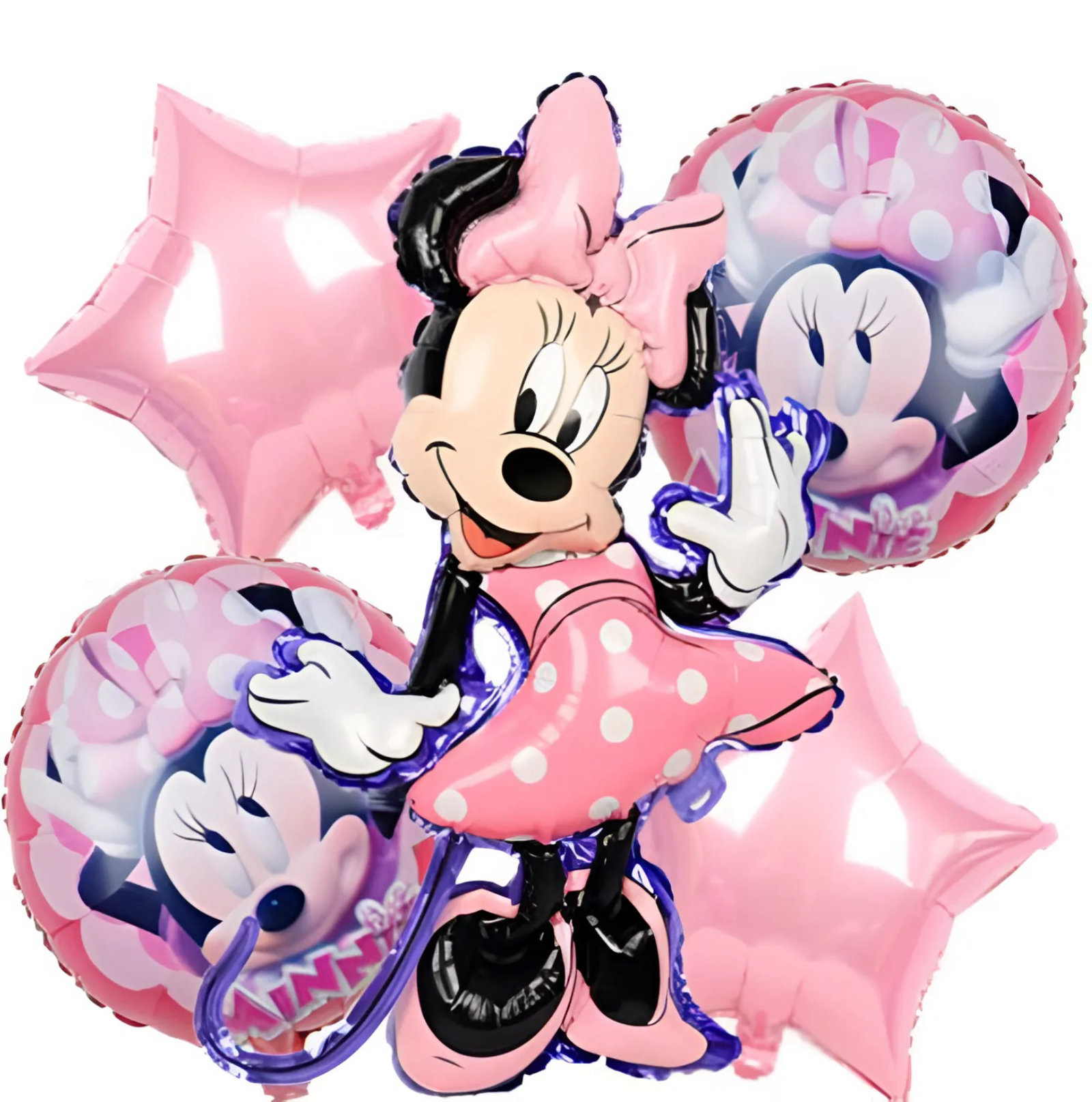 Set Globos Metalizados Minnie