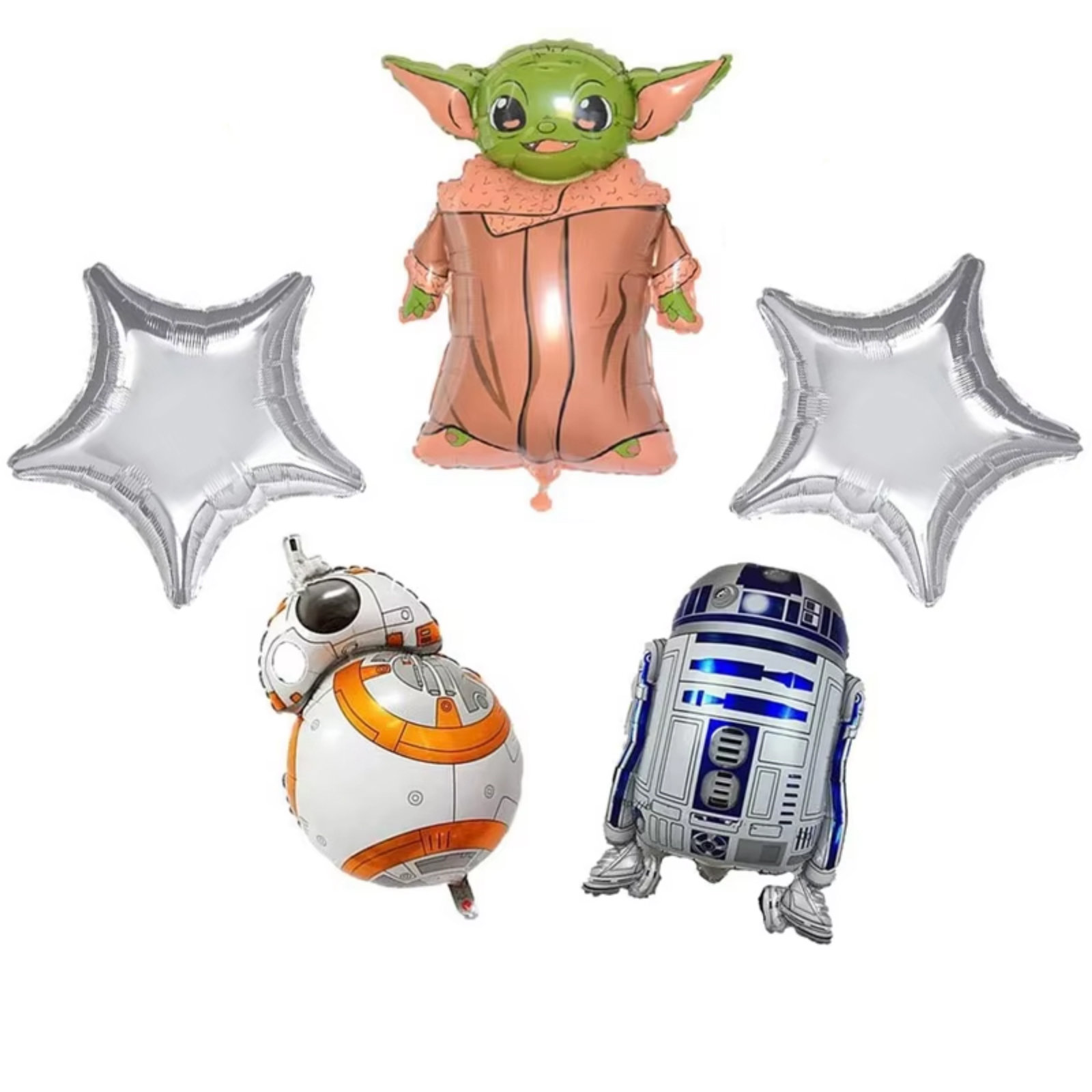 Set Globos Metalizados Star Wars
